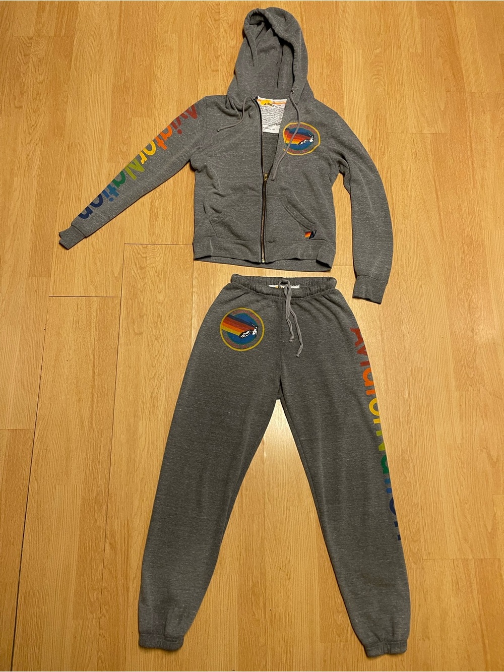 Aviation nation set jacket, small pants extra small worn once perfect condition